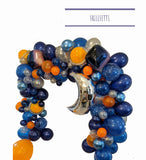 16 ft Outer Space Balloon Garland Two the Moon Galaxy Balloons Astronaut Balloons Space Birthday Everything Pictured Included