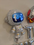 Two The Moon Balloon Set Second Birthday Party Decorations Astronaut Balloon Spaceship Balloon 2nd Birthday Space Balloons Includes All Show