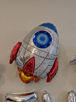 Two The Moon Balloon Set Second Birthday Party Decorations Astronaut Balloon Spaceship Balloon 2nd Birthday Space Balloons Includes All Show