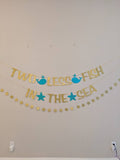 Two Less Fish In The Sea Banner Engagement Banner Engagement Party Decorations