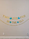 Two Less Fish In The Sea Banner Engagement Banner Engagement Party Decorations