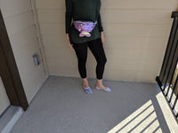 Purple Sequin Mermaid Fanny Pack Bachelorette Fanny Pack Last Splash Mermaid Purse