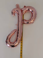 Rose Gold Cursive Happy Birthday Balloon Banner Birthday Party Decorations Rose Gold Birthday