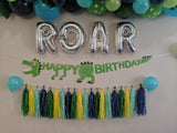 Dinosaur Birthday Party Decorations Dino Party Three Rex Green Dinosaur Kit Dinosaur Birthday Dinosaur Balloon Garland Roar Everything Shown