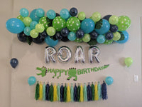 Dinosaur Birthday Party Decorations Dino Party Three Rex Green Dinosaur Kit Dinosaur Birthday Dinosaur Balloon Garland Roar Everything Shown