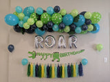 Dinosaur Birthday Party Decorations Dino Party Three Rex Green Dinosaur Kit Dinosaur Birthday Dinosaur Balloon Garland Roar Everything Shown