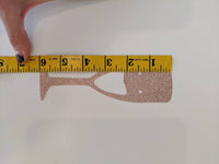 Bubbly Bar Banner Champagne Bar Brunch and Boozy Rose Gold Banner Bachelorette Banner Pop Fizzle Clink