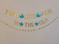 Two Less Fish In The Sea Banner Engagement Banner Engagement Party Decorations