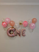 One Donut Balloon Set First Birthday 1st Birthday Balloons One is Sweet First Birthday Decorations