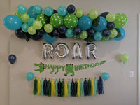 Dinosaur Birthday Party Decorations Dino Party Three Rex Green Dinosaur Kit Dinosaur Birthday Dinosaur Balloon Garland Roar Everything Shown