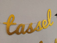 The Tassel Was Worth The Hassle Banner Graduation Banner Class of 2020 Congrats Grad
