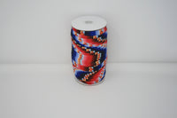 Serape Print Mexican Blanket 5/8" Fold Over Elastic 100 Yard Spool, FOE elastic, headband elastic, hair tie elastic, mask elastic, elastic