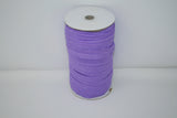 Lilac 5/8" Fold Over Elastic 100 Yard Spool, FOE elastic, headband elastic, hair tie elastic, mask elastic, elastic