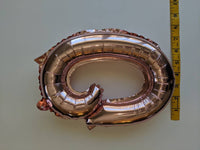 QuarONEtined Cursive Balloon Phrase Rose Gold Cursive Balloon Letter Banner First Birthday Balloon Banner ONE balloons One in quarantine