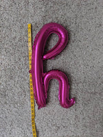 Pink Cursive Happy Birthday Balloon Banner Birthday Party Decorations Pink Birthday Decorations Magenta Cursive Happy Birthday Banner