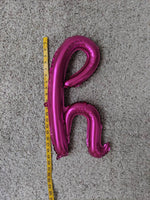 Pink Cursive Happy Birthday Balloon Banner Birthday Party Decorations Pink Birthday Decorations Magenta Cursive Happy Birthday Banner