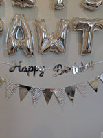 Silver Let's Pawty Balloon Decoration Set Cat Birthday Balloons Dog Birthday Balloons Pet Birthday Party Pet Birthday Balloons Paw Print