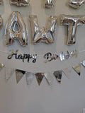 Silver Let's Pawty Balloon Decoration Set Cat Birthday Balloons Dog Birthday Balloons Pet Birthday Party Pet Birthday Balloons Paw Print
