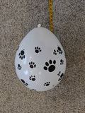 Meow Birthday Balloon Set Paw Print Balloon Pet Birthday Balloon Rose Gold Cursive Meow Balloon Fur Ever Young Pawty Cat Birthday Party
