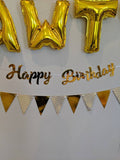Gold Lets Pawty Balloon Decoration Set Cat Birthday Balloons Dog Birthday Balloons Pet Birthday Party Pet Birthday Balloons Paw Print