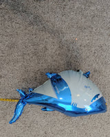 Shark Birthday Decorations Under the Sea Balloons Blue Cursive Happy Birthday Balloons Birthday Balloons Includes all pictured balloons