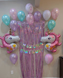 Magical Birthday Decorations Unicorn Balloons Unicorn Birthday Balloons Birthday Balloons Birthday Banner Includes all pictured balloons