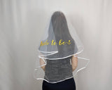 Flannel Fling Bridal Veil Bride to Be Bachelorette Veil Flannel Fling Before the Ring Bach and Boozy Camping Bachelorette Outdoor Bach Party