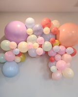 8 foot Macaron Balloon Garland Pastel Balloon Garland Kit Baby Shower Balloon Garland Gender Reveal Balloon Garland Baby Shower Balloons