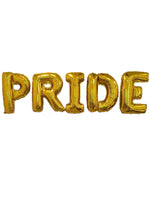 Jumbo 40" Pride Balloons Rainbow Balloons Giant Pride Pride Balloons 40 inch Pride Gold Pride Balloons