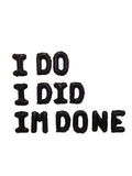 I Do I Did I'm Done Balloon Banner Divorce Balloons Divorce Party Adios Prick Divorce Decorations Divorce Balloons Includes 14 Piece Latex