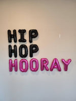 Hip Hop Hooray Balloon Banner 1990s balloons 90s Balloons 90s Theme 90s Party 90s Decorations 90s Hip Hop Hooray Banner