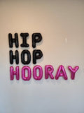 Hip Hop Hooray Balloon Banner 1990s balloons 90s Balloons 90s Theme 90s Party 90s Decorations 90s Hip Hop Hooray Banner