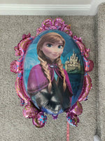 Elsa Balloon Bouquet Frozen Birthday Frozen Decorations Frozen Balloons Winter Wonderland Winter Onederland Elsa Ballooms Snowflake Decor