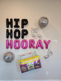 Hip Hop Hooray Balloon Banner 1990s balloons 90s Balloons 90s Theme 90s Party 90s Decorations 90s Hip Hop Hooray Banner Includes ALL Shown
