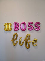 Boss Life Balloons #girl boss #boss Pink Boss Balloons Boss Life Congrats balloons Instagram Followers Celebrations #boss #bosslife
