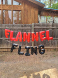 Flannel Fling Balloons camoing Bachelorette Flannel Fling Before the Ring Bach and Boozy Camping Bachelorette Let's Get Toasted