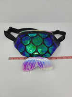 Seashell Mermaid Fanny Pack Last Splash Mermaid Party Favors Mermaid Birthday Mermaid Bachelorette Bachelorette Fanny Pack Sequin Fanny Pack