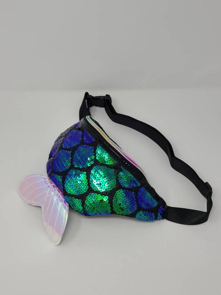 Seashell Mermaid Fanny Pack Last Splash Mermaid Party Favors Mermaid Birthday Mermaid Bachelorette Bachelorette Fanny Pack Sequin Fanny Pack