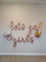 Lets Go Girls Bachelorette Party Decorations Lets Go Girls Balloons Jumbo Ring Balloon Disco Bachelorette  Bachelorette Decorations