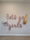 Lets Go Girls Bachelorette Party Decorations Lets Go Girls Balloons Jumbo Ring Balloon Disco Bachelorette  Bachelorette Decorations