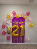 Cheers to 21 Years Party Decoration Set Champagne Balloons Legal AF 21st Birthday Balloons Jumbo 21 Finally 21 Cheers and Gold 21 Number