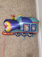 Chugga Chugga Two Two Balloon Set Second Birthday Party Decorations Train Balloon Train Birthday Jumbo 2 Balloon 2nd Birthday