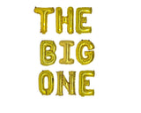 The Big One Balloon Banner The Big One Banner First Birthday Jumbo Gold 1 90s First Birthday Theme One Balloon 1st Birthday Decor Gold One