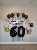 Cheers and Beers to 60 Years Party Pack 60th Birthday Balloons 60th Birthday Decorations Cheers to 60 Years Jumbo 60 Balloons Happy Birthday
