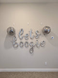 Lets Boogie Bachelorette Party Decorations Lets Boogie Balloons Disco Ball Balloon Lets Boogie Banner Disco Party Disco Decorations