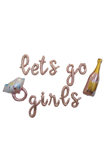 Lets Go Girls Bachelorette Party Decorations Lets Go Girls Balloons Jumbo Ring Balloon Disco Bachelorette  Bachelorette Decorations